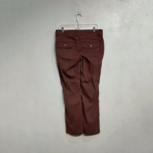 PrAna Thistle Halle Convertible RollUp Hiking Straight Leg Pants Sz 10 - Picture 10 of 13